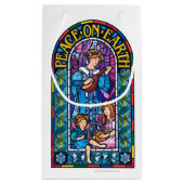 Vrede op Aarde Pre-Raphaelite kleine geschenkzak Klein Cadeauzakje (Achterkant)