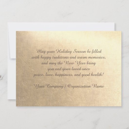 Vrede op aarde. Professionele kerstKaarten Feestdagenkaart (Achterkant)