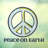 Vrede op aarde raamsticker (Vel 3)