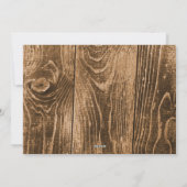 Vrede op aarde | Robuuste typografie voor kerstmis Feestdagenkaart (Achterkant)