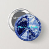 Vrede op aarde ronde button 5,7 cm (Voorkant /achterkant)