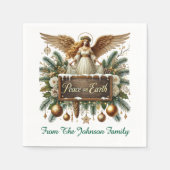 Vrede op aarde servet (Voorkant)