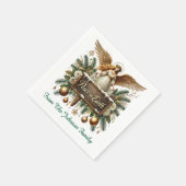 Vrede op aarde servet (Hoek)