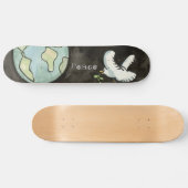 Vrede op aarde skateboard (Horizontaal)