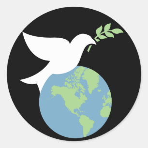 Vrede op aarde Stickers