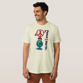 Vrede op aarde t-shirt (Voorkant volledig)