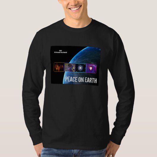 Vrede op aarde t-shirt (Voorkant)