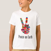 Vrede op aarde t-shirt (Voorkant)