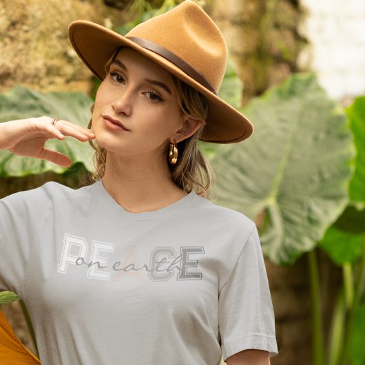 Vrede op aarde t-shirt