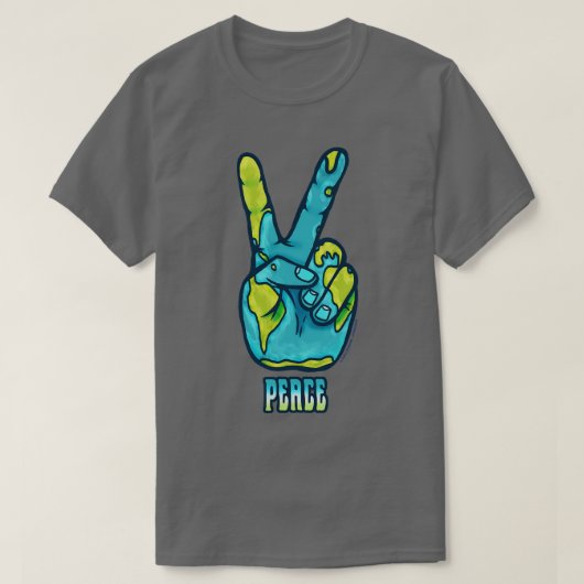 Vrede op aarde t-shirt (Design voorkant)