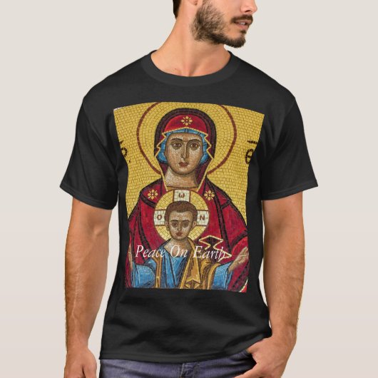 Vrede op aarde t-shirt (Voorkant)