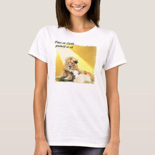 Vrede op aarde...T-shirt. T-shirt (Voorkant)