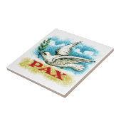  vrede op aarde tegeltje (Zijkant)