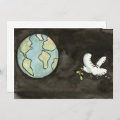 Vrede op Aarde Uitnodiging (Voorkant / Achterkant)