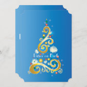 Vrede op aarde V Feestdagenkaart (Voorkant / Achterkant)