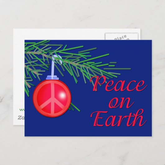 Vrede op Aarde Vakantie Kaarten en Briefkaarten (Voorkant / Achterkant)