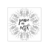 Vrede op aarde | Vakantieduur Rubberstempel (Afrduk)