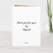 Vrede op aarde Victoriaans Feestdagen Kaart (Achterkant)