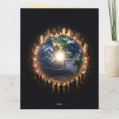 Vrede op Aarde - Vrede terug door de vraag van het Kaart (Achterkant)