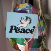 Vrede op Aarde Vreedzaam wereldontwerp Briefkaart