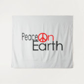 Vrede op aarde wandkleed (Voorkant (horizontaal))