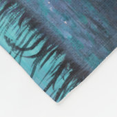 Vrede op aarde Winterzonsondergang Fleece Deken (Hoek)