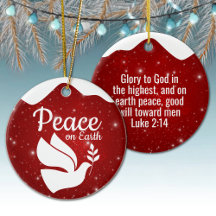 Vrede op aarde witte duif religieuze feestdag 🕊🎄