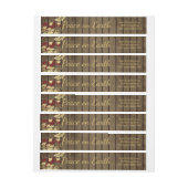 Vrede op aarde - Woodland Birds en Barn Wood (Vel)