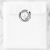 Vrede op Bord Stickers (Tas)