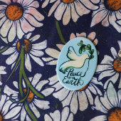 Vrede op de aardduif van hoop vreedzame kunst keramisch ornament