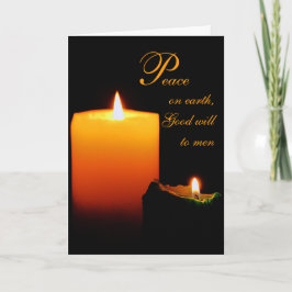 Vrede op de Aarde met Kerstmis Kaart