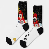 VREDE OP DE AARDE Roze hoes Sokken (Links)