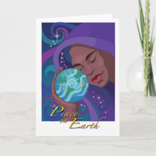 Vrede op de Kaart van de Vakantie van de Aarde