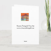 Vrede op de Kaarten van de Vakantie van de Aarde (Achterkant)