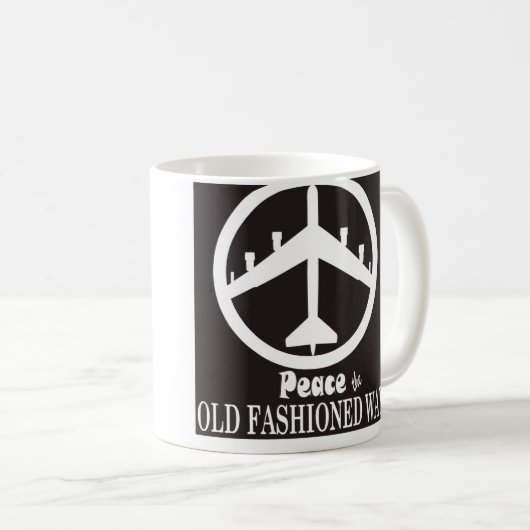 Vrede op de oude weg koffiemok (Voorkant rechts)