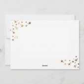 Vrede op de Sterren van de Aarde Feestdagenkaart (Achterkant)