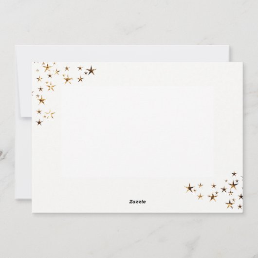 Vrede op de Sterren van de Aarde Feestdagenkaart (Achterkant)