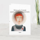 Vrede op de Vakantie van de Aarde Feestdagen Kaart (Achterkant)