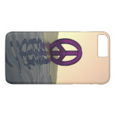 Vrede op een strand Case-Mate iPhone case (Achterkant (Horizontaal))