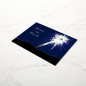 Vrede op het Briefkaart met Kerstmis op aarde met  (Gedraaid)