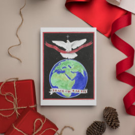 Vrede op het Inspirerend Briefkaart