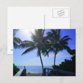 Vrede op het strand briefkaart (Voorkant / Achterkant)