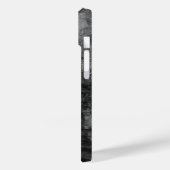 Vrede op Indische Cliff Grayscale Case-Mate iPhone Case (Achterkant / Links)