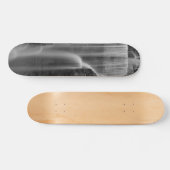 Vrede op Indische Cliff Grayscale Persoonlijk Skateboard (Horizontaal)