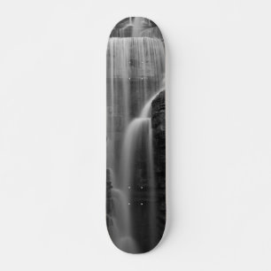 Vrede op Indische Cliff Grayscale Persoonlijk Skateboard