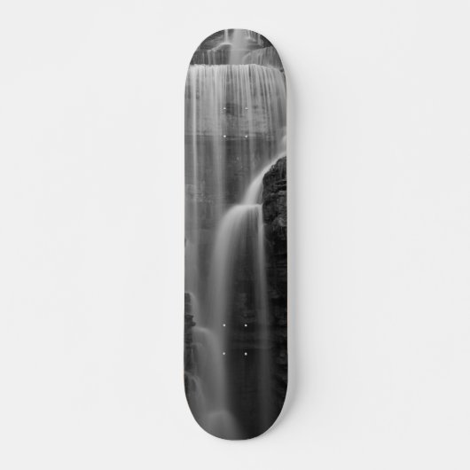 Vrede op Indische Cliff Grayscale Persoonlijk Skateboard (Voorkant)