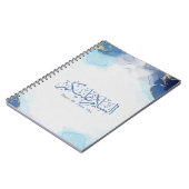 Vrede op je islamitische arabische kalligrafie Pos Notitieboek (Linkerzijde)