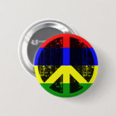 Vrede op Mauritius Ronde Button 5,7 Cm (Voorkant /achterkant)