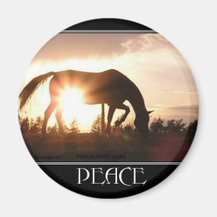 Vrede op Sunset Magnet