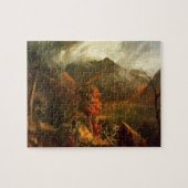 Vrede op zonsondergang door Thomas Cole Legpuzzel (Horizontaal)